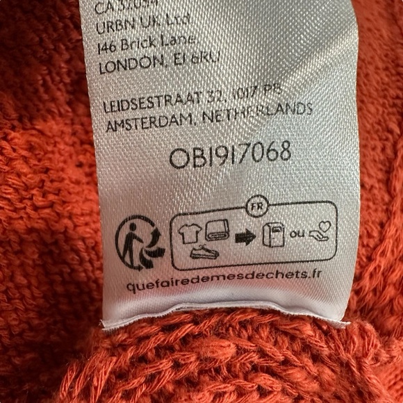 Free people Beach Textured Miranda Knit Sweater Top, Large - Picture 10 of 10